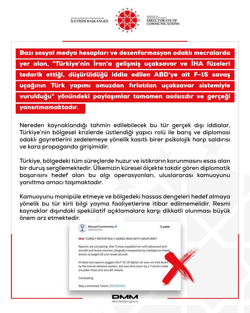 DMM’den F-15 iddialarına yalanlama: “Tamamen asılsız” - Resim : 1