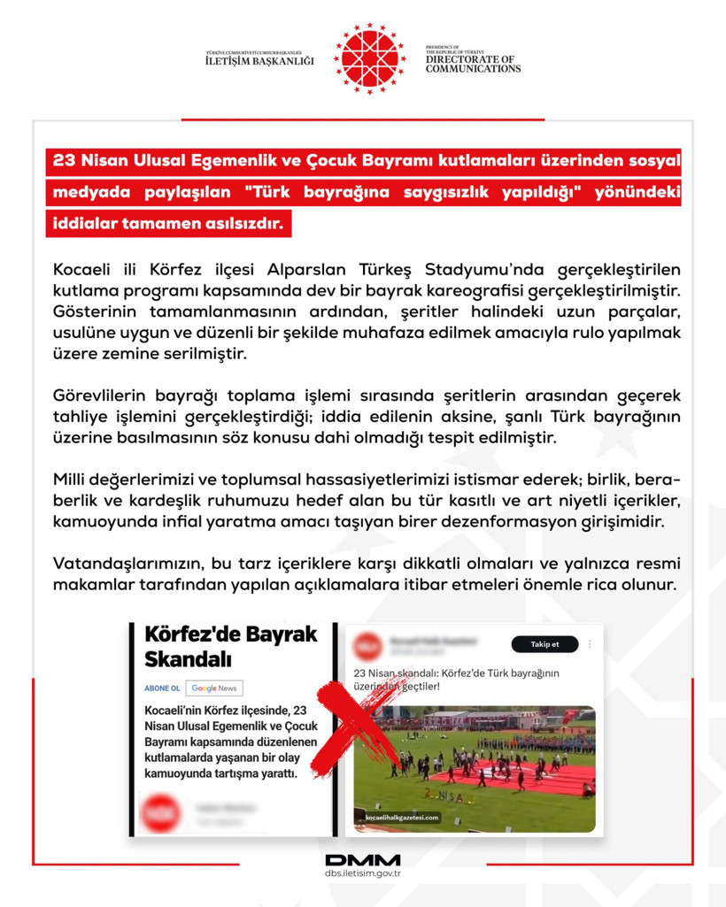 Türk Bayrağı'nı 5'e bölüp yere serdiler, şuursuzluğu daniskası - Resim : 2