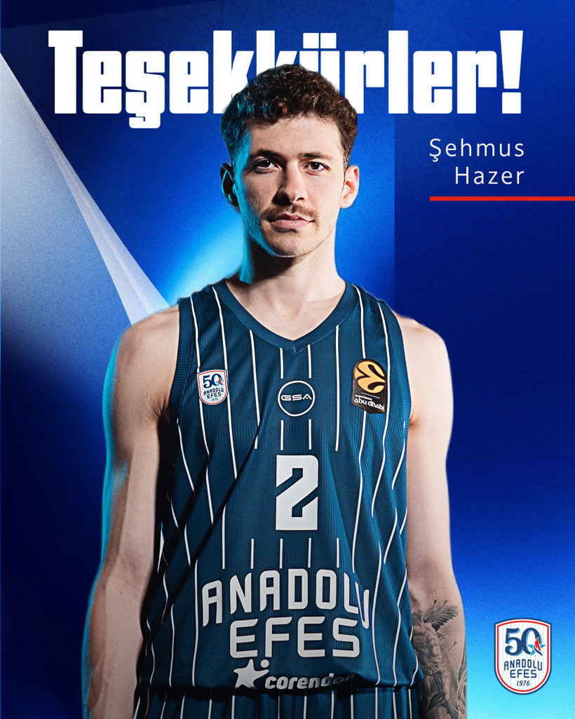 Anadolu Efes'ten Şehmus Hazer'e veda: Sıradaki adres Galatasaray - Resim : 1