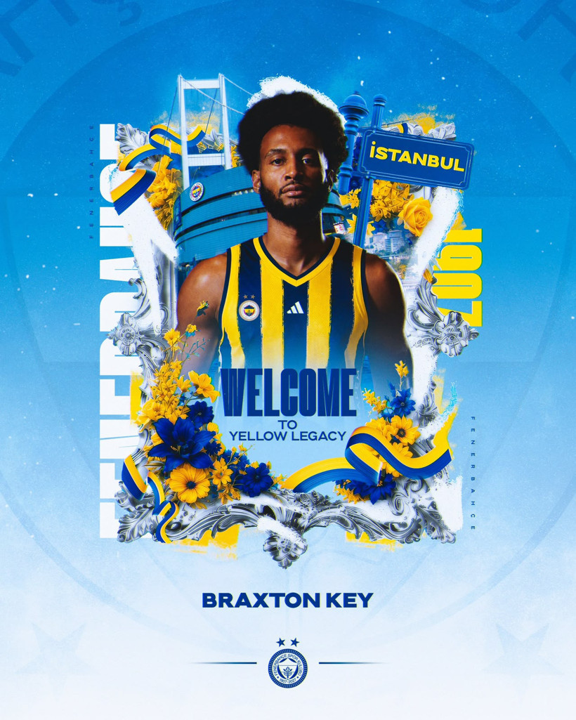 Fenerbahçe Beko’dan yeni transfer: Braxton Key resmen açıklandı - Resim : 1