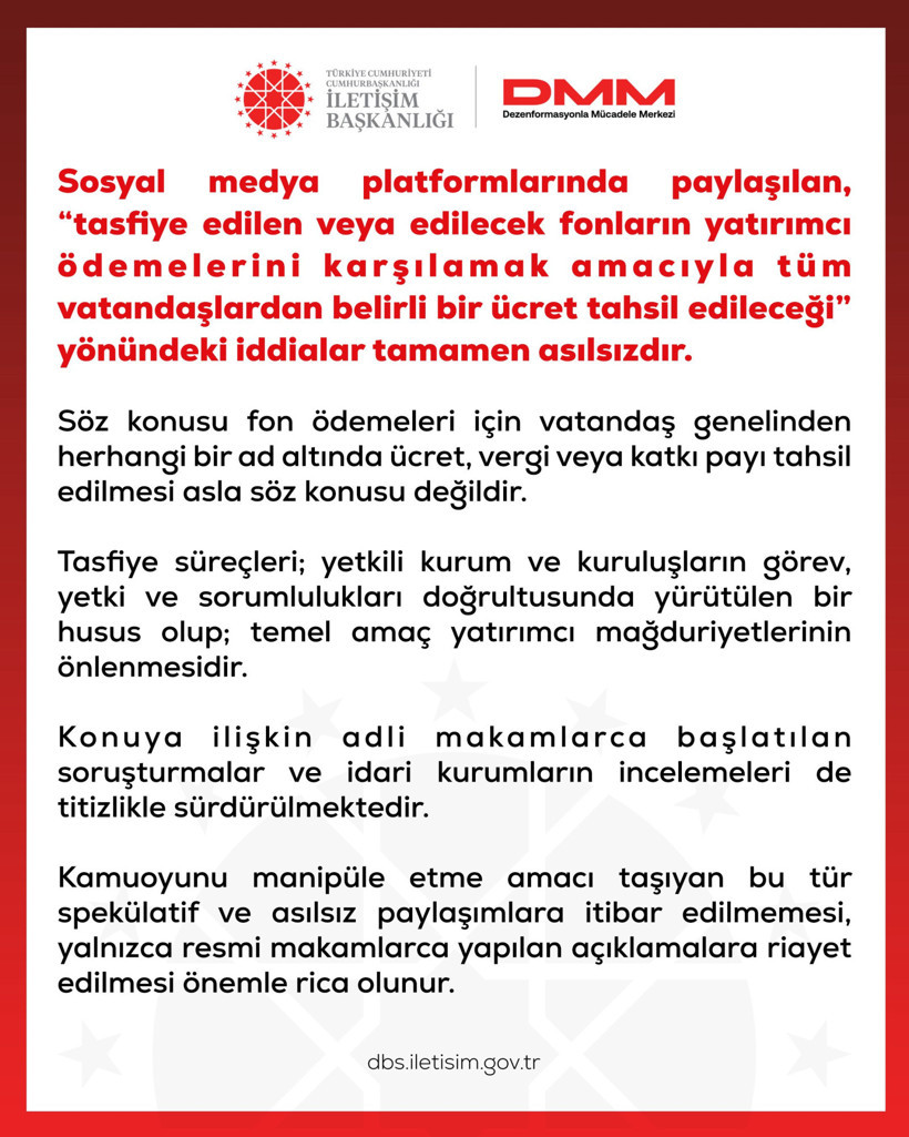 Fon zararları tüm vatandaşlardan mı tahsil edilecek? Açıklama geldi - Resim : 1