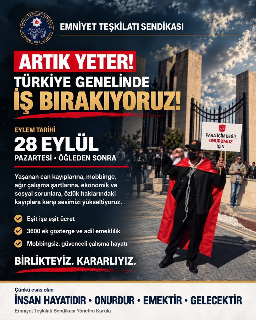 Son 5 günde 7 emniyet mensubu hayatını kaybetti: Sendikadan iş bırakma kararı - Resim : 1