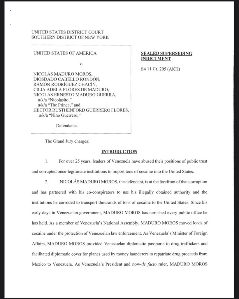 ABD, Maduro hakkında iddianame hazırladı! Neyle suçlandığı ortaya çıktı - Resim : 4