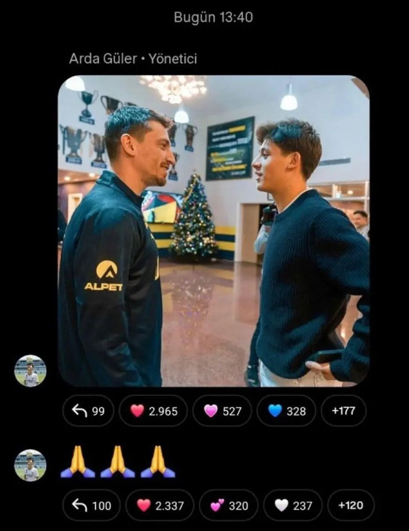 Arda Güler, Mert Hakan Yandaş'ı paylaştı: Tüm dünya gördü - Resim: 5