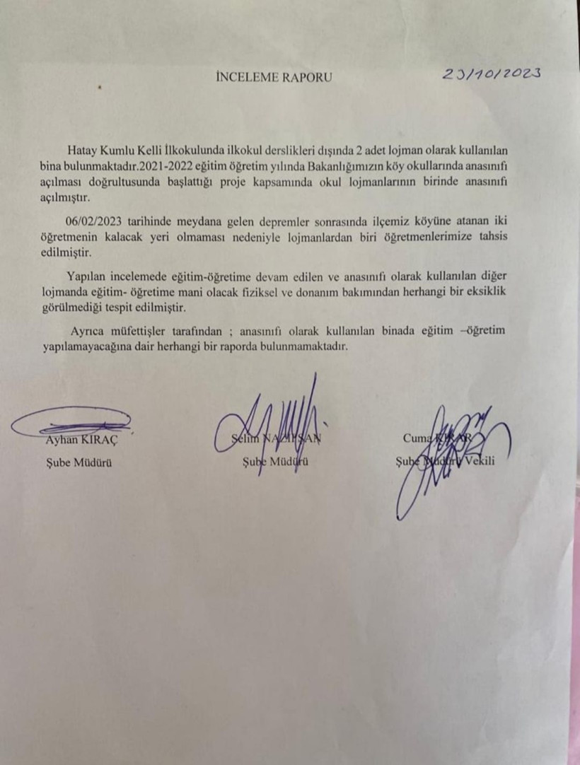 Hatay'da skandal iddialar: Yıkım kararı olan binalarda eğitim verildi, &ouml;ğrencilerin okulları elinden alındı - Resim : 11