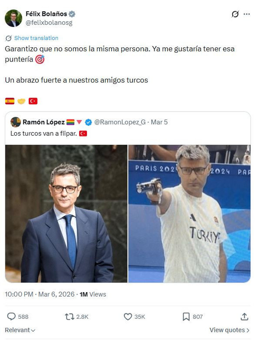 İspanya Adalet Bakanı'ndan Yusuf Dikeç paylaşımı - Resim : 1