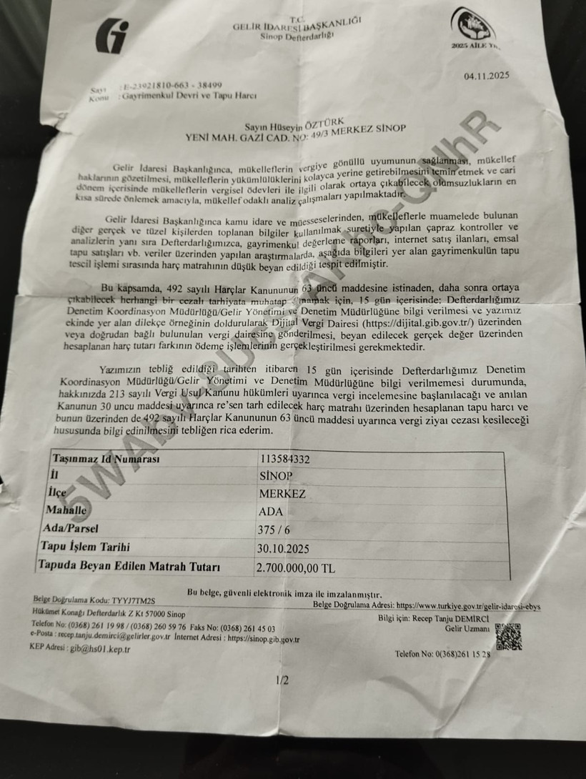 Tapuda vatandaşa 'yapay zeka' şoku: Borcu katlandı - Resim : 1