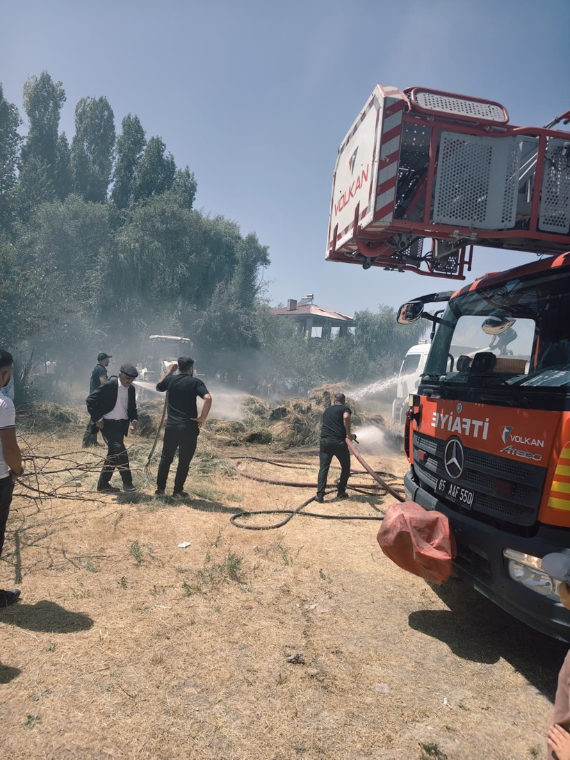 Van’da yangın paniği - Resim : 1