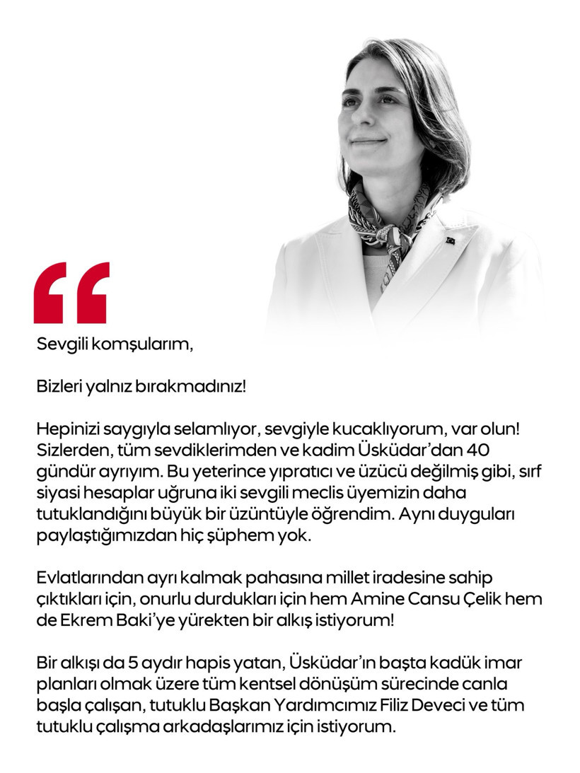 Sinem Dedetaş'tan kritik seçim öncesi çağrı: Bizler kimsenin kefareti değiliz - Resim : 2