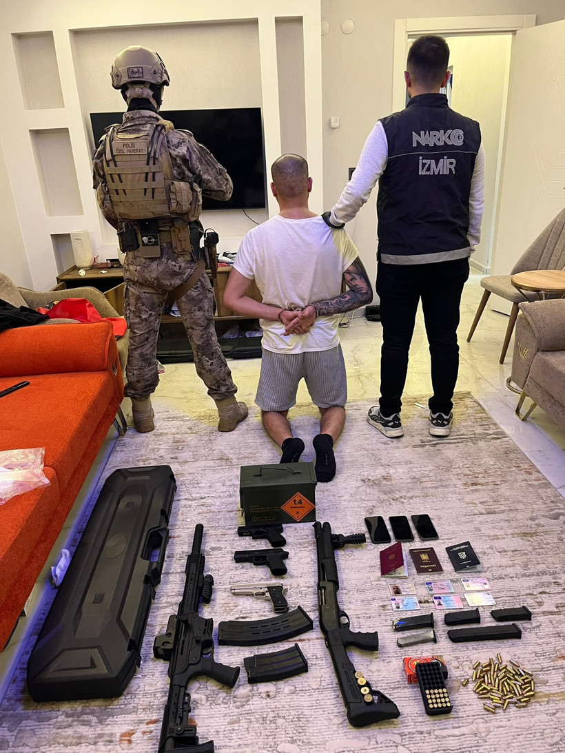 Almanya'da aranan Valmir Berısha İzmir'de yakalandı - Resim : 1