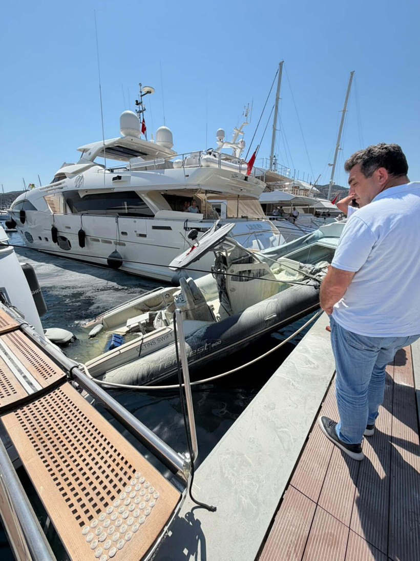 Bodrum'daki lüks marinada dehşet dolu anlar - Resim : 4