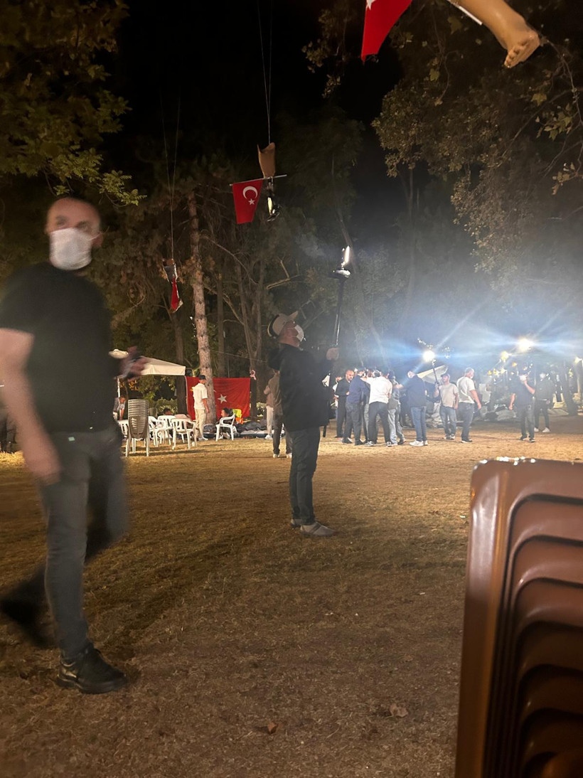 Güvenpark'ta şehit aileleri ve gazilere polis müdahalesi - Resim : 2