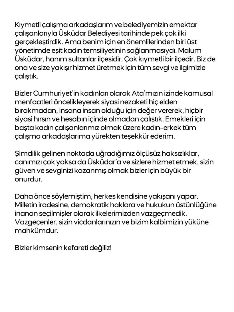 Sinem Dedetaş'tan kritik seçim öncesi çağrı: Bizler kimsenin kefareti değiliz - Resim : 3