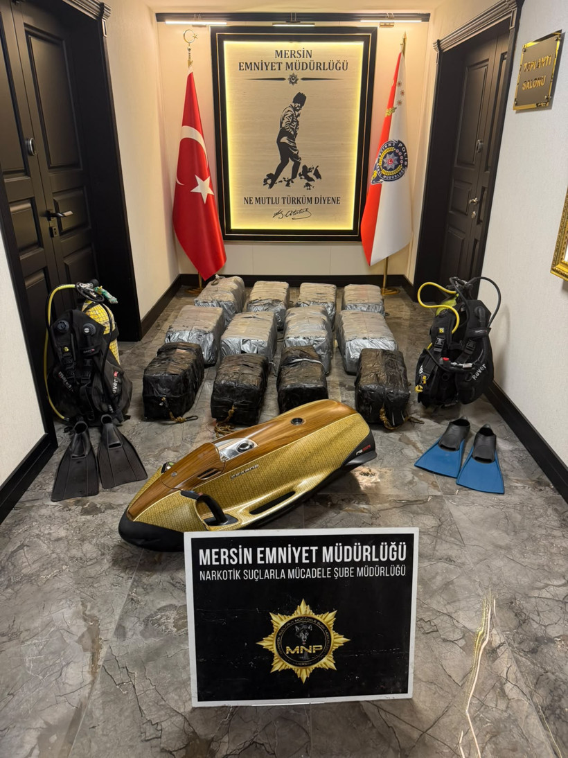 Brezilya’dan Mersin’e uzanan zehir rotası: Dalgıçlar su altında yakaladı - Resim : 5