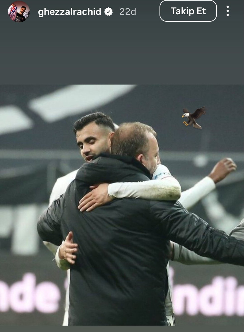 Beşiktaş'ın eski yıldızı Ghezzal'dan Sergen Yal&ccedil;ın paylaşımı - Resim : 3