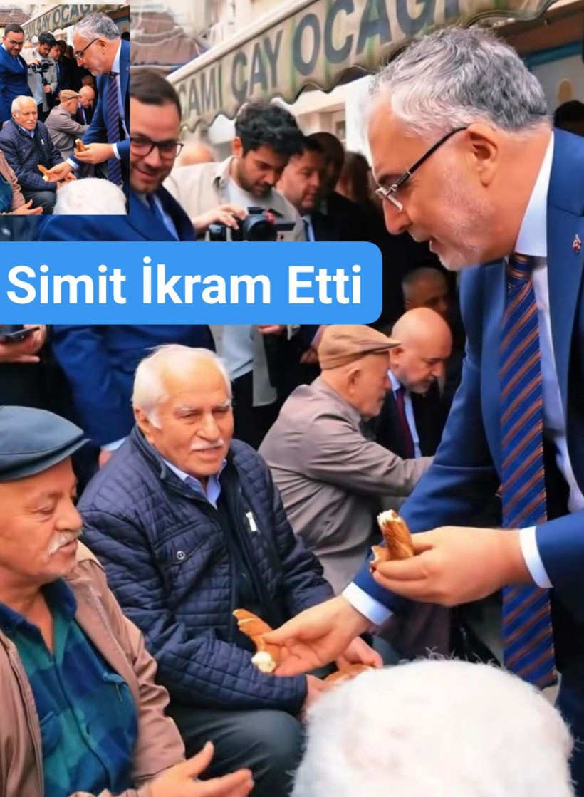 AKP’li bakanın emekliye ikramı yarım simit oldu - Resim : 1