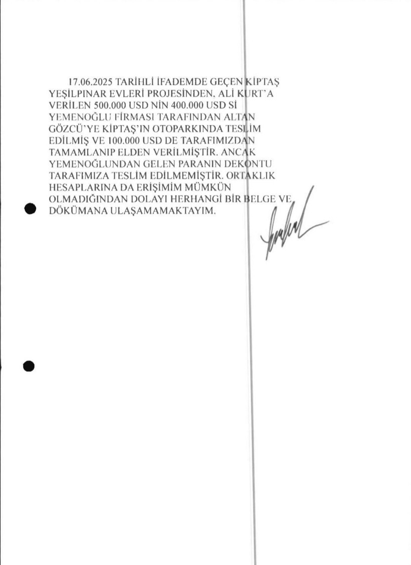 Ağırel canlı yayında gösterdi: “Rüşvet belgesi” diye A4 kağıdı sundular - Resim : 1