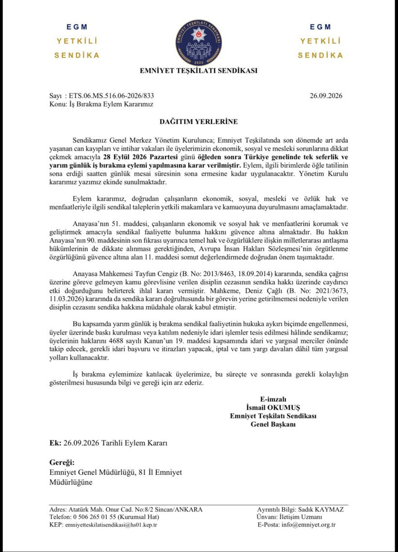 Son 5 günde 7 emniyet mensubu hayatını kaybetti: Sendikadan iş bırakma kararı - Resim : 3