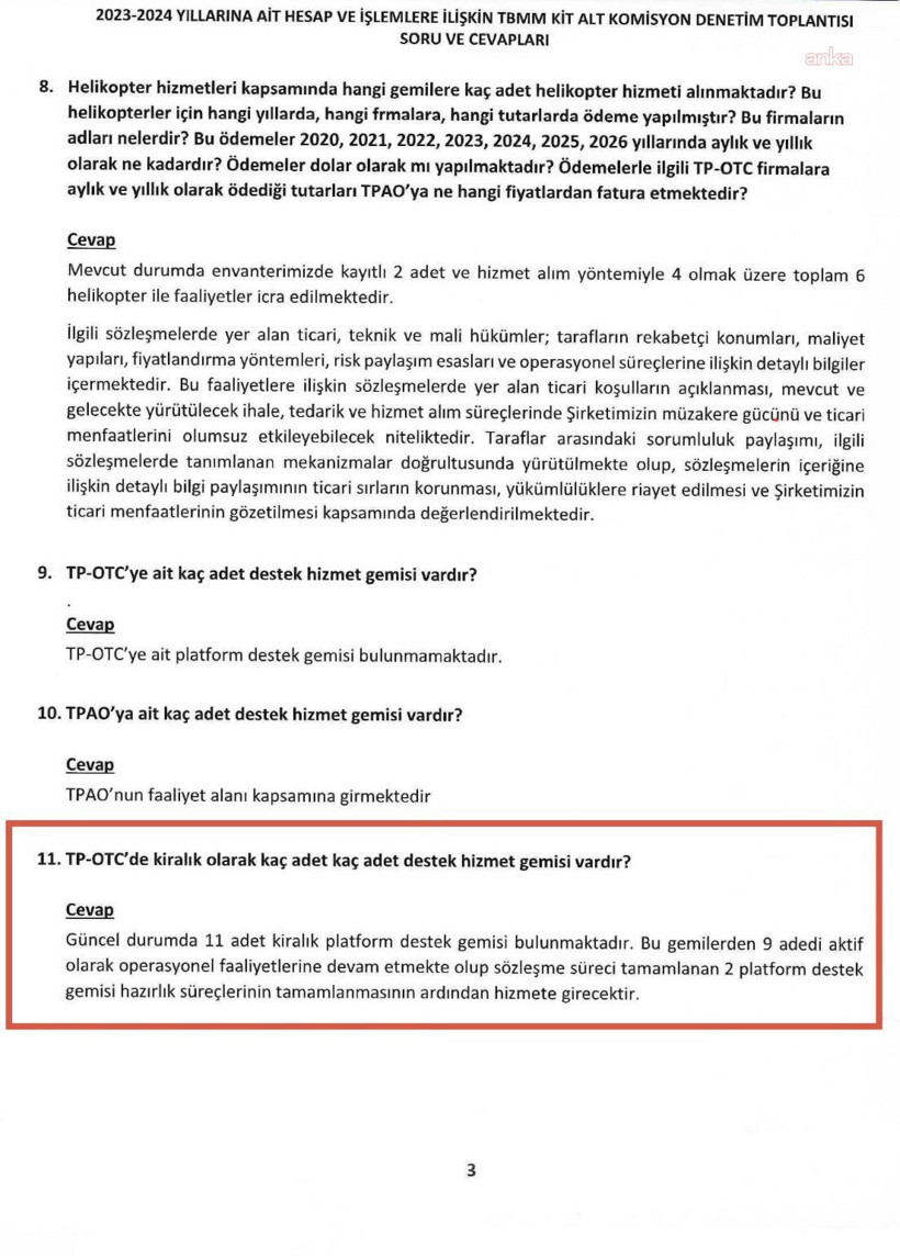 'Gemi Vurgunu' iddiası: TPAO hedefte - Resim : 1