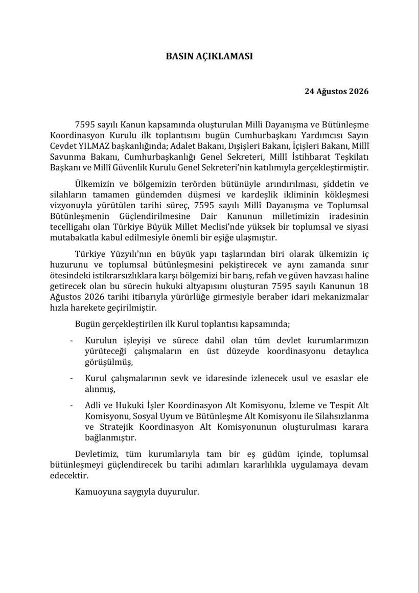 PKK'nın feshi ve silah bırakması toplantısı sona erdi: Alt komisyon oluşturma kararı verildi - Resim : 1