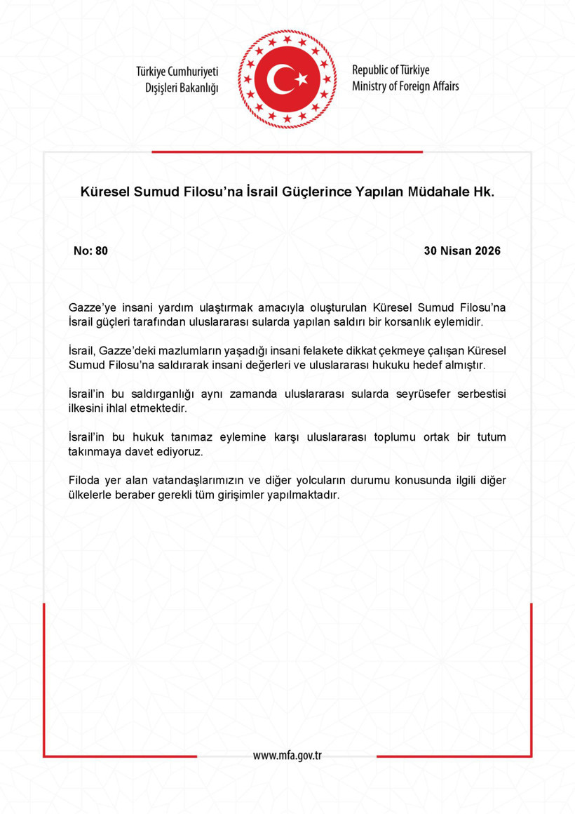 İsrail 31 Türk'ün olduğu Sumud Filosu'na operasyon düzenledi, birçok tekneyle irtibat kesildi - Resim : 1