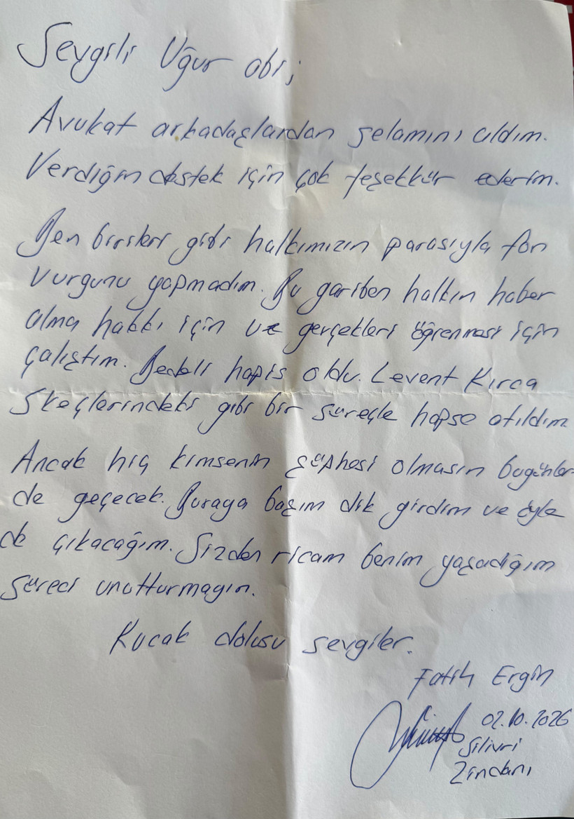 Gazeteci Fatih Ergin'den mesaj var: "Birileri gibi fon vurgunu yapmadım" - Resim : 2