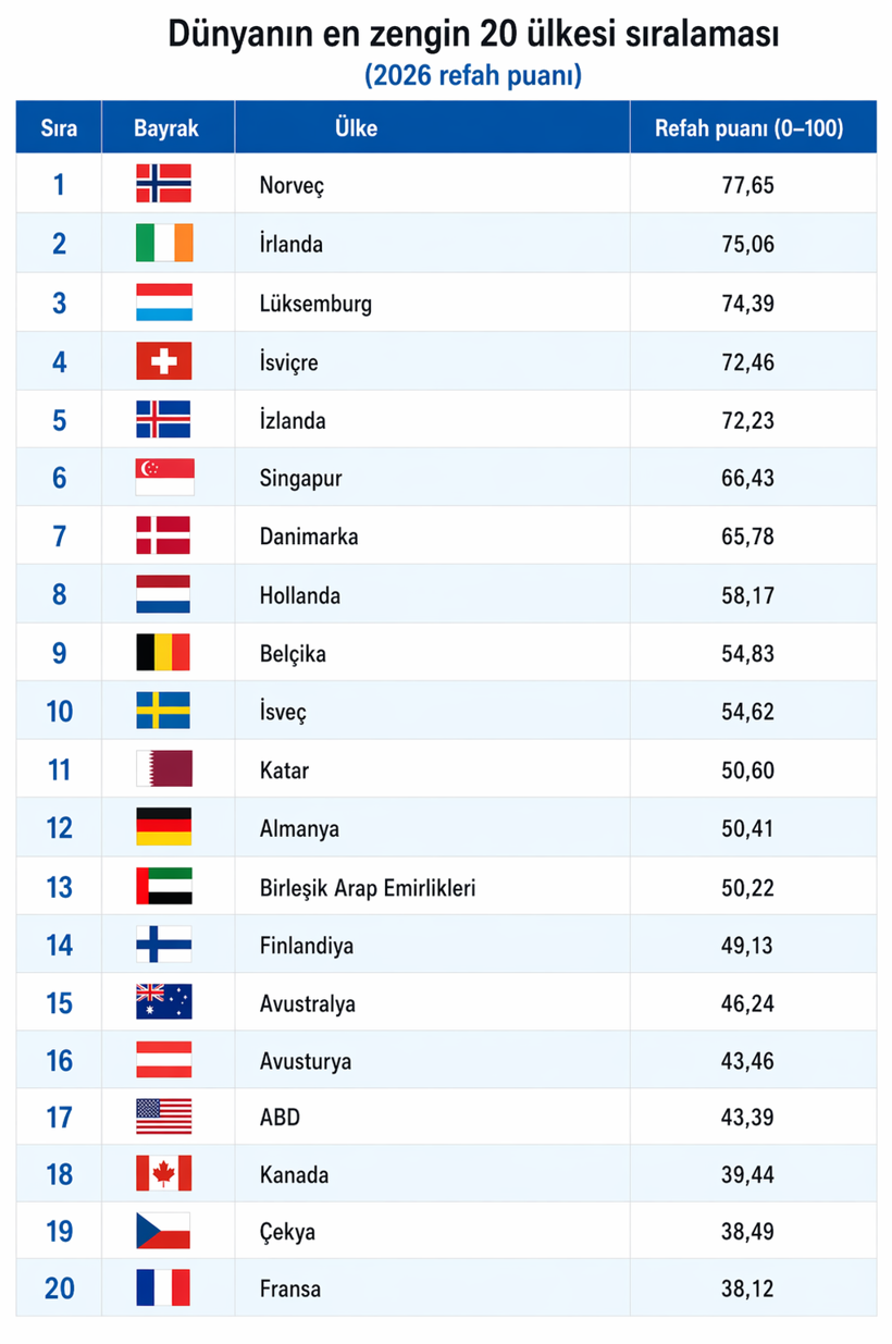 İşte dünyanın en zengin yeni ülkesi, ABD ve Almanya'ya fark attı - Resim: 11