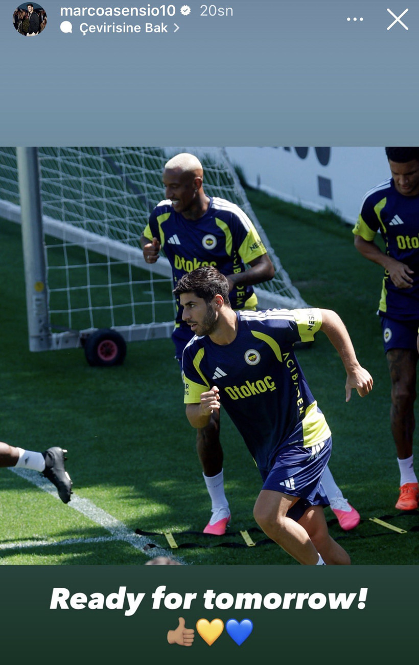 İsmail Kartal'ın açıklamaları sonrası Asensio'ndan manidar mesaj - Resim : 2