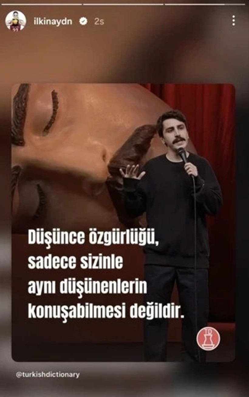 Milli voleybolcu Deniz Göktaş için destek paylaşımı yaptı - Resim : 2