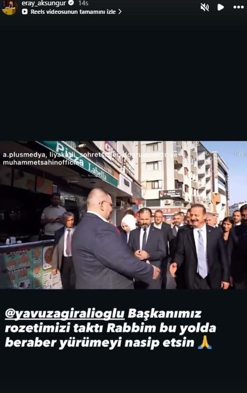 MasterChef'ten siyasete: Eray Aksungur parti rozetini taktı - Resim : 3