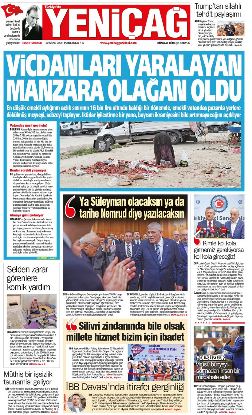 Yeniçağ Gazetesi: Vicdanları yaralayan manzara olağan oldu - Resim : 1
