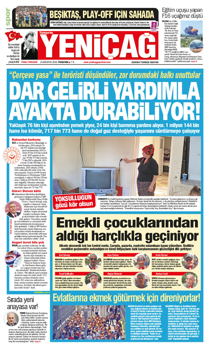 DAR GELİRLİ YARDIMLA AYAKTA DURABİLİYOR: “Çerçeve yasa” ile teröristi düşündüler, zor durumdaki halkı unuttular - Resim : 1