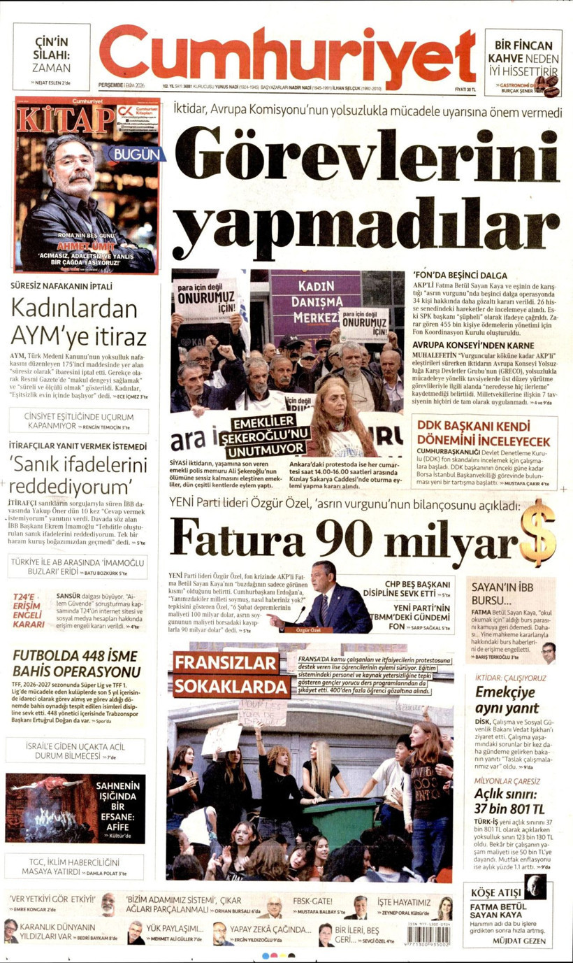 1 Ekim Perşembe günü: Gazeteler hangi manşetle çıktı? - Resim: 4