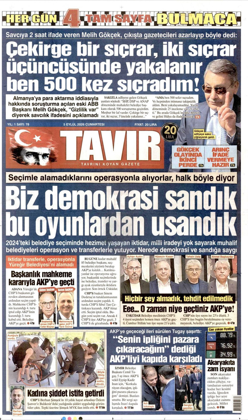 Gazeteler hangi manşetle çıktı? - Resim: 9