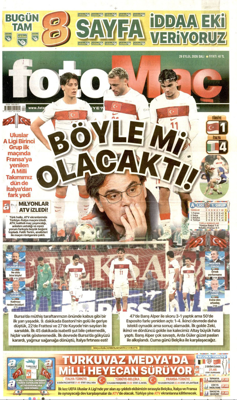 28 Eylül Salı günü: Gazeteler hangi manşetle çıktı? - Resim: 11