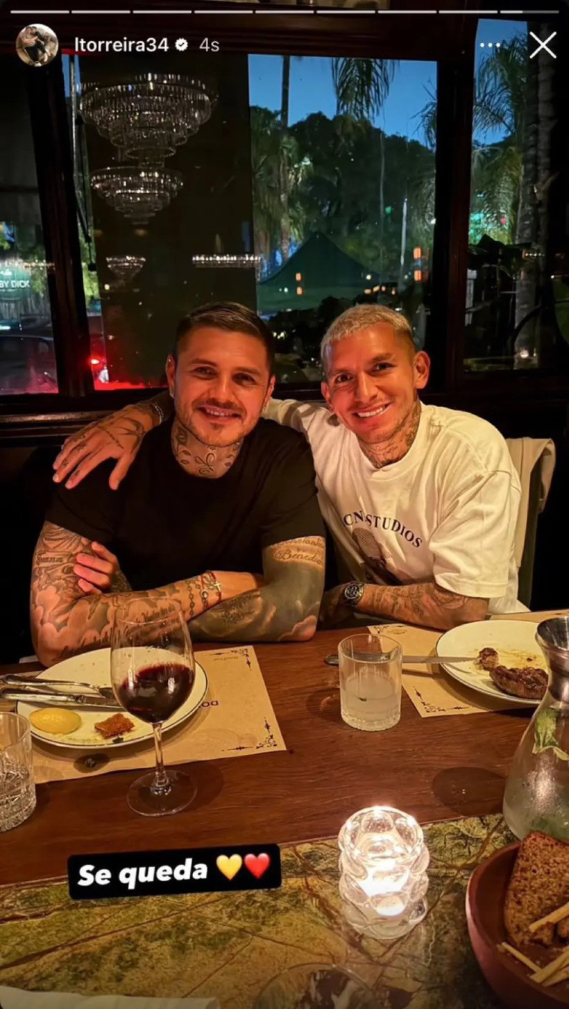 Icardi, Galatasaray'dan ayrılıyor mu? Lucas Torreira'dan paylaşım geldi - Resim : 1