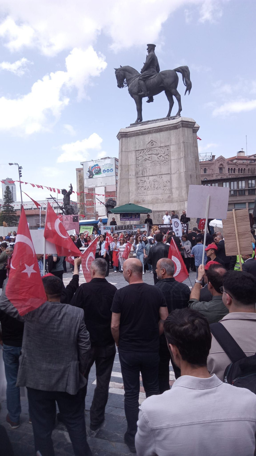 Staj ve Çıraklık Sigortası Mağdurları Ankara'yı salladı: Taleplerini tek tek sıraladılar - Resim: 2