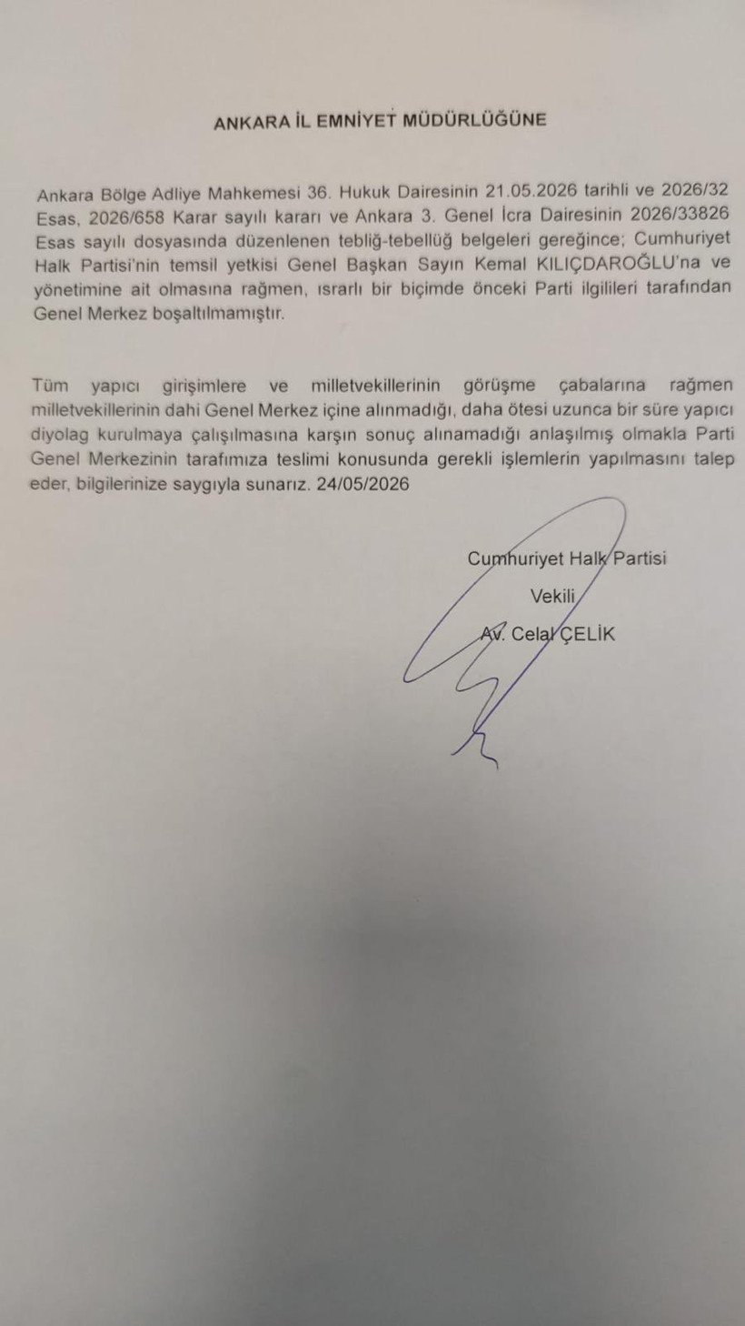 Kemal Kılıçdaroğlu'nun ekibinden emniyete tahliye talebi - Resim : 2
