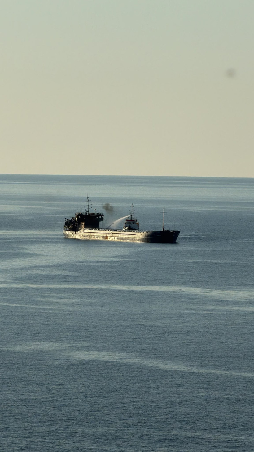 Dron saldırı sonrası kaderine terk edilmişti: Rus gemisi akıntıyla Giresun'a sürüklendi - Resim : 3