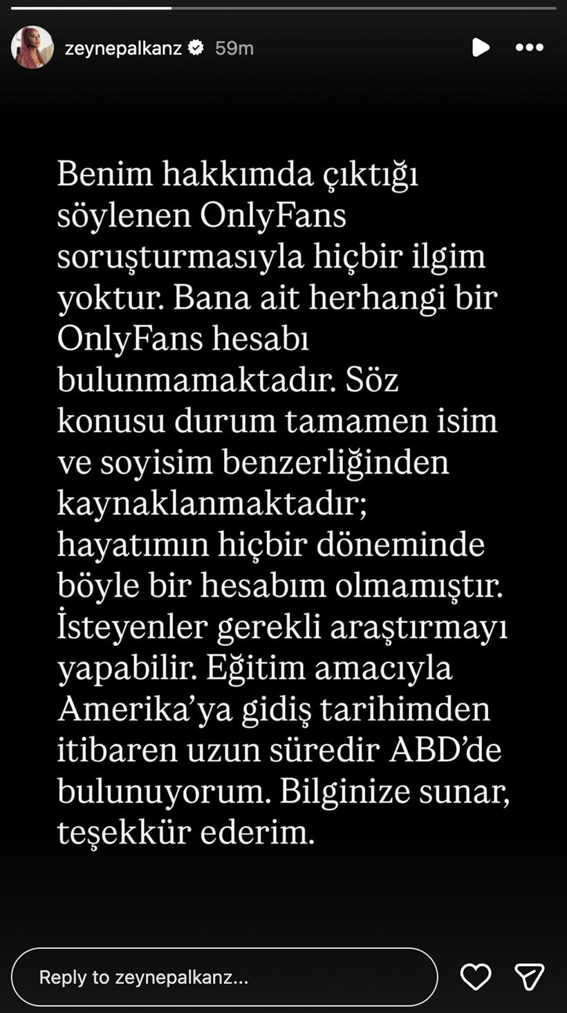 Zeynep Alkan OnlyFans hesabı yüzünden gözaltına mı alındı? İddialara yanıt geldi - Resim: 2