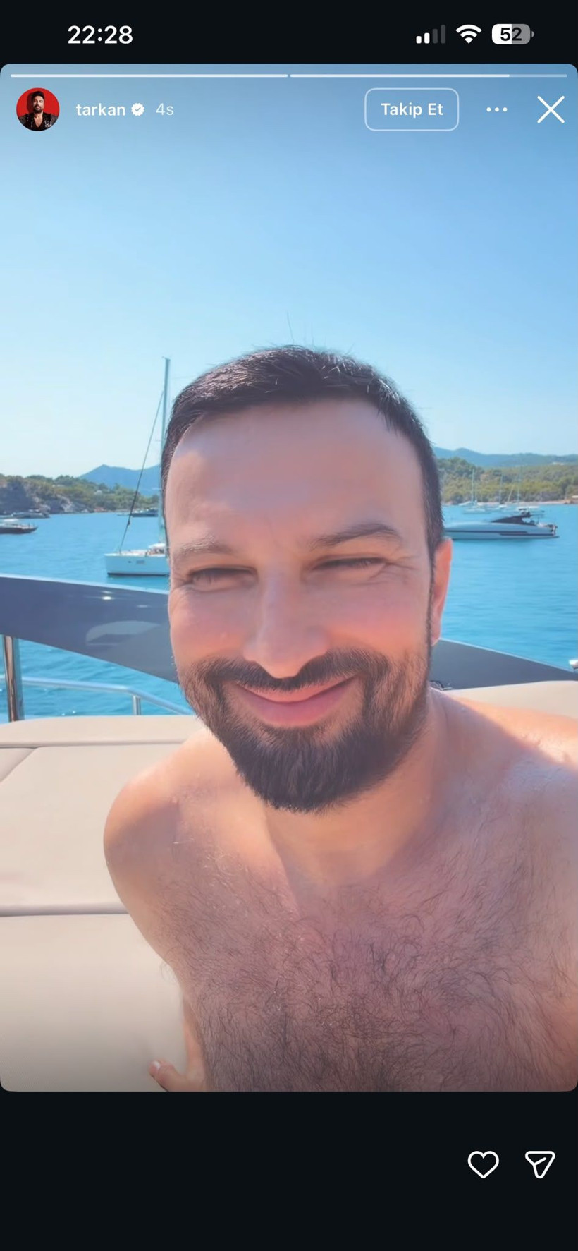 Tarkan yeni imajını paylaştı: Tatil pozları sosyal medyayı salladı - Resim: 5