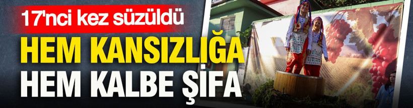 Hem kansızlığa hem kalbe şifa: 17. kez süzüldü - Resim: 1