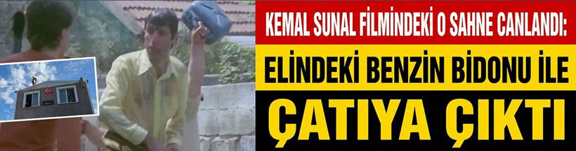 Mudanya’da çatıya çıkan adam: Yüz Numaralı Adam’ı hatırlattı - Resim: 1