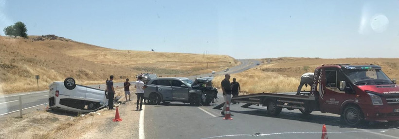 Diyarbakır’da korkunç kaza: 1’i ağır 9 yaralı - Resim : 2