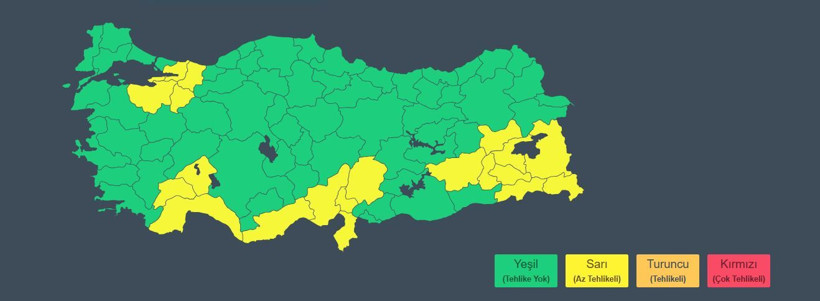 Meteoroloji 20 il için ‘sarı kod’ verdi: Sağanak yağış aniden bastıracak - Resim: 2