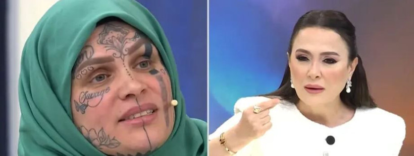 Kim bu yüzü dövmeli kadın? Sosyal medya onu konuşuyor - Resim: 5