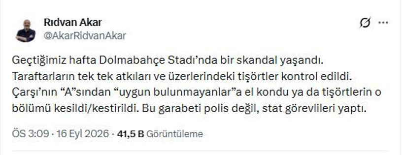 Tüpraş Stadyumu’nda 'çArşı' krizi: Beşiktaş taraftarına kendi evinde sansür - Resim : 2