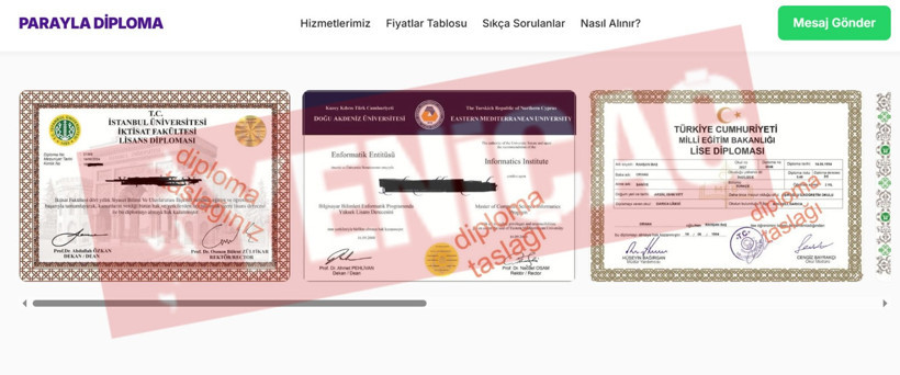Sahte diploma çetesi geri döndü: İşte yeni yöntemleri - Resim : 5