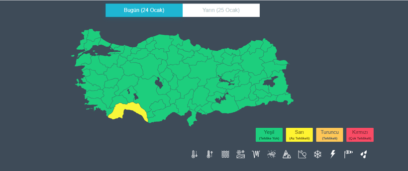 Meteoroloji’den yeni uyarı geldi: Sağanak yağış kuvvetli vuracak - Resim : 5