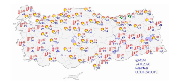 Meteoroloji tarih vererek uyardı: Gök gürültülü sağanak yağış çok sert geliyor - Resim: 5